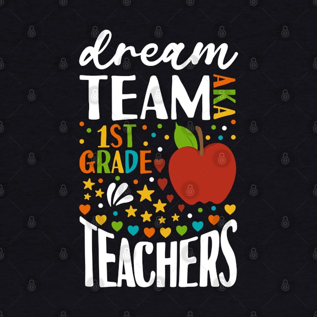 Dream Team AKA 1st Grade Teachers Back to School First Grade by Tesszero